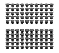 Wzxksoac 100Pcs Mountain Bike Bar Plugs Road Bicycle Handlebar End Plugs Handlebar Caps Plastic Handle Grip Bar End Stoppers