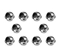 Wzxksoac 10X 304 Stainless Steel Air Vent Round Grille Ventilation Cover Wall Vent Outlet 4 Inch