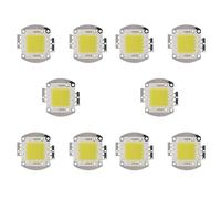 Wzxksoac 10X DC 32-34V 100W 7500 6500K High Power the LED Power Indicator Light Chip - White