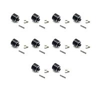 Wzxksoac 10X for 144001 1/14 RC Car Metal Upgrade Differential Box Case Upgrade Parts