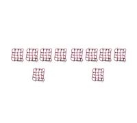 Wzxksoac 10X RC Car Parts Accessories Elastic Luggage Net for 1/12 MN D90 D99 MN99S,Red