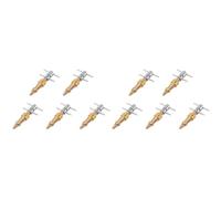 Wzxksoac 10X Tools High Pressure Washer 1/4 Inch FNPT Refrigerator Quick Coupling Brass Washer Quick Connect Plug