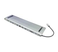 Wzxksoac 12 in 1 USB C Hub Type-C Expansion Dock Suitable for Laptop Expansion Docking Station