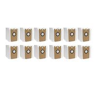 Wzxksoac 12 Pack Replacement Dust Bags for A90+ Self-Emptying Robot Vacuum