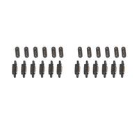 Wzxksoac 12 Pairs Spring Loaded Magnetic Pogo Pin Connector 3 Positions Magnets Pitch 2.3MM Through Holes Male Female Probe