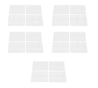 Wzxksoac 120 Pieces Drum Dampeners, Drum Damper Gel Pads Drum Silencers Non- Soft Silicone Drum Mute (Clear)
