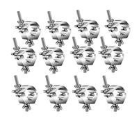 Wzxksoac 12Pack Stage Lights Clamp Aluminum Alloy Truss Light Clamps, for Tube/Pipe OD 28mm-36mm for Par Lights Spot Lights
