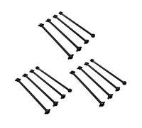Wzxksoac 12Pcs Metal Dog Bone Drive Shaft for 144001 124019 124018 RC Car Upgrades Parts Accessories