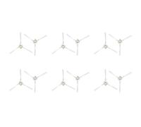 Wzxksoac 12x Brush Side Brushes for 360 S6 Sweeping Robot Vacuum Cleaner Replacement Spare Parts