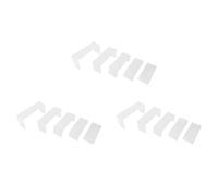 Wzxksoac 15 Pack Clear Acrylic Display Risers, 5 Sizes Acrylic Jewelry Display Riser Shelf Showcase Fixtures for Cake, Display