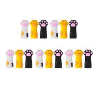 Wzxksoac 15Pcs Cute Nipper Cover Protective Sleeve for Nail Cuticle Scissors Cover Manicure Pedicure Tools Tweezers Cap