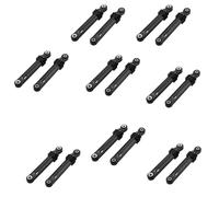 Wzxksoac 16 Pcs 100N for Washing Machine Washer Front Load Part Black Plastic Shell Home Appliances Accessories