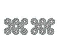 Wzxksoac 16 Pcs Mop Pad for Steam Mop Microfiber Cleaning Cloth Replacement for Steam Mopping Accessories