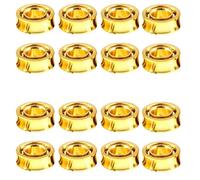 Wzxksoac 16 Pcs -Plated R188 KK Bearing Speed Responsive Bearings R188 U Groove for Yoyos Models