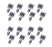 Wzxksoac 16-Piece Set 5mm LED Flash DIY Kit Electronic Kit PCB Circuit Welding Skills Learning Training Kit
