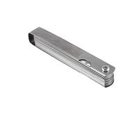 Wzxksoac 160 Set Distance Gauge Feeler Gauge Valve Teaching Feeler Gauge 0.04-0.88 mm Dimension
