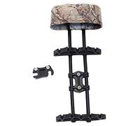Wzxksoac 1Pc 5 Spot Bow Accessories Quiver Holder Quick Release Lock Case Archery Compound Bow Camo