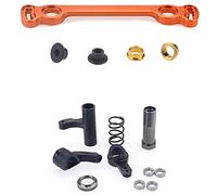 Wzxksoac 1Pcs 8146 Metal Steering Plate & 1Pcs 8028 Steering Clutch Componen for 1/8 9116 9020 9072 08421