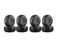 Wzxksoac 2 Set 116mm 1/8 Scale RC Tires 17mm Hex RC Wheel and Tire for ARRMA Redcat Team VRX,2