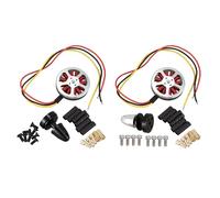 Wzxksoac 2 Set 5010 750KV High Torque Brushless Motors for Multi Copter Quad Copter Multi, Positive Tooth A & Aircraft-B
