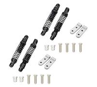 Wzxksoac 2 Set for D12 RC Car Metal Rear Damper with Mount Fixed Seat Upgrades Parts Accessories,4