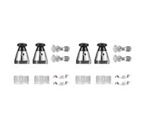 Wzxksoac 2 set Universal Replacement Measuring Cup for Pressure Cooker, with Seal, 80 KPA, with Pressure Relief Valve