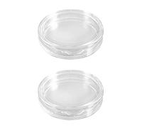 Wzxksoac 20 Pcs Small Round Transparent Plastic Coin Capsules Box 22mm