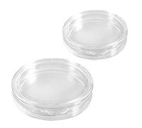 Wzxksoac 20 Pcs Small Round Transparent Plastic Coin Capsules Box 22mm & 24mm