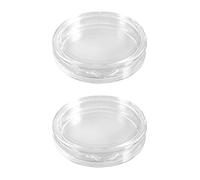 Wzxksoac 20 Pcs Small Round Transparent Plastic Coin Capsules Box 27mm