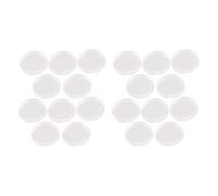 Wzxksoac 20 Pcs Small Round Transparent Plastic Coin Capsules Box 30mm