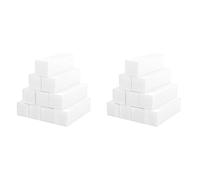 Wzxksoac 20 X White Sanding Blocks for Nail Design Nail Polishing Block Polishing Surfaces Nail File Block Nail Art Manicure Tool