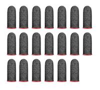 Wzxksoac 20PCS Gaming Finger Cover Sweatproof Mobile Finger Glove Anti-Slip Gaming Finger Sleeve Gamer Thumb Protector
