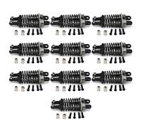 Wzxksoac 20Pcs Oil Adjustable 65mm Damper for 1/18 A959 A969 A979 K929,Titanium