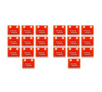 Wzxksoac 20PCS Portable Modular Connectors/Ethernet Connectors RJ45 Breakout Board Adapter Connector Module Board