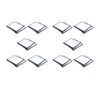 Wzxksoac 20Pcs Transparent Restaurant Menu Covers for A4 Size Book Style Cafe Bar 4 Pages 8 View