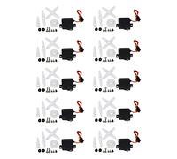 Wzxksoac 20X Upgrade Digital Servo Steering Gear -1181Mg 17G 3.5Kg for Rc Car B1/16/24 C14/24 Helicopter Boat Airplane
