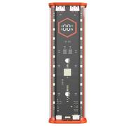 Wzxksoac 21700 DIY Power Bank Case Supports 4x21700 Batteries PD20W Powerbank Case LED Screen Transparent Battery Storage Shell A