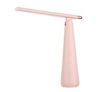 Wzxksoac 24 LED Desk Lamp 3 Color Stepless Dimmable Touch Foldable Table Lamp Bedside Reading Eye Protection Night Light USB (B)