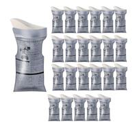 Wzxksoac 24 PCS Disposable Urine Bag,700ML Emergency Mini Toilet for Camping Road Trip Jam, Urine Bag Pee Bags Travel Urinals