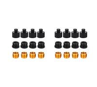 Wzxksoac 24 Pieces Mic Thread Adapter Set Mic Stand Adapter 5/8 Female to 3/8 Male and 3/8 Female to 5/8 Male Screw Adapter