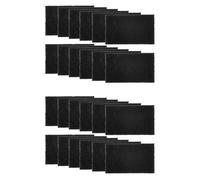 Wzxksoac 24Pack Trash Can Absorbing Filters, Activated Charcoal Purifying Deodorizer for Trash Cans, Compost Buckets-Rectangle