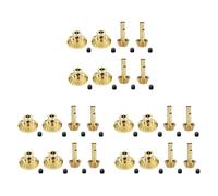 Wzxksoac 24Pcs Brass Front & Rear Axle Gear Drive Shaft Gear Upgrade Accessories for C14 C24 B24 B36 MN D90 D99 MN99S Parts