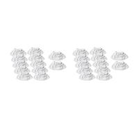 Wzxksoac 24Pcs Steam Cleaner Parts for SC Series SC1/SC2/SC3/SC4/SC5 Steam Cleaner Accessories Towel Cover