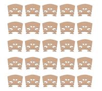 Wzxksoac 25 Pieces Maple 4/4 Full Size Violin Bridge Qin Code Violin Accessories