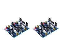 Wzxksoac 2Pair Power Amplifier Board 100Wx2 Amplificador IRF240 FET Class A Power Amplifier Audio Board Amp for Home Sound