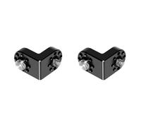 Wzxksoac 2pc 1/4 3/8 Screw Extension 90° Right Angle Mount Adapter for Tripod Monitor Video Image Transmission DSLR Camera Cage