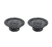 Wzxksoac 2Pc 6.5 Inch Midrange Bass Speakers 4 Ohm 40W Glass Fiber Woofer Hifi Audio Loudspeaker DIY for Home Theater