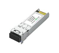 Wzxksoac 2PCS 10G SFP+ Optical Fiber Module 10KM 1310NM LC Single Mode Dual Fiber Transceiver Compatible with Network Router Switches