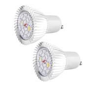 Wzxksoac 2pcs Plant Growth Light 85-265V Full Spectrum Led Grow Light for Hydroponic Indoor Garden Greenhouse 18W