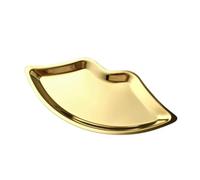 Wzxksoac 2PCS Stainless Steel Lip Shaped Jewelry Tray Home Cosmetics Metal Tray Female Jewelry Storage Tray Decorative, Easy Install A